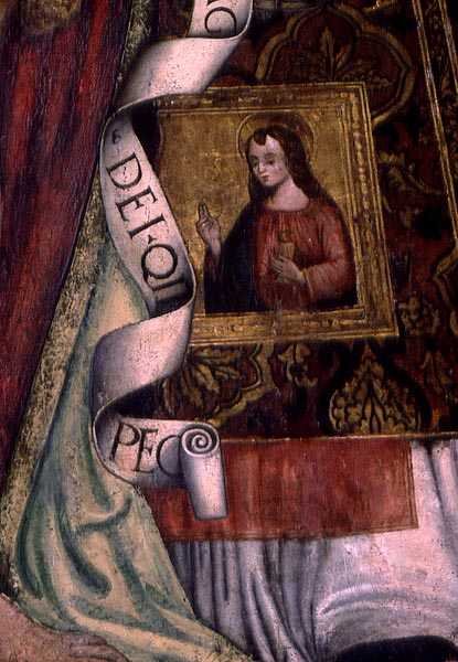 Detail aus dem Lukarevic-Triptychon von Mihajlo Hamzic