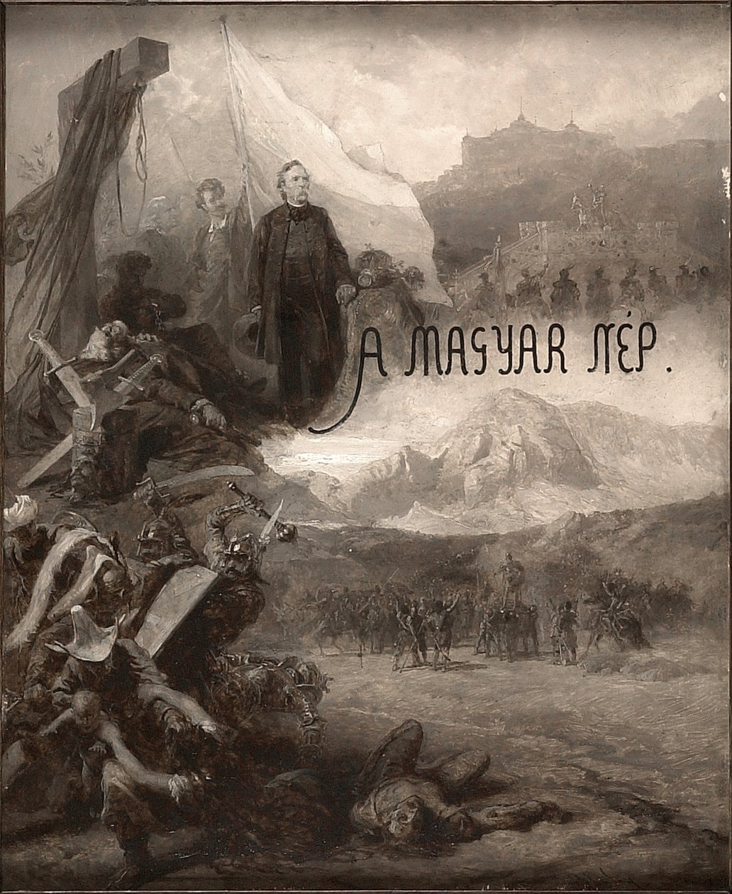 Die ungarische Nation von Mihály Zichy