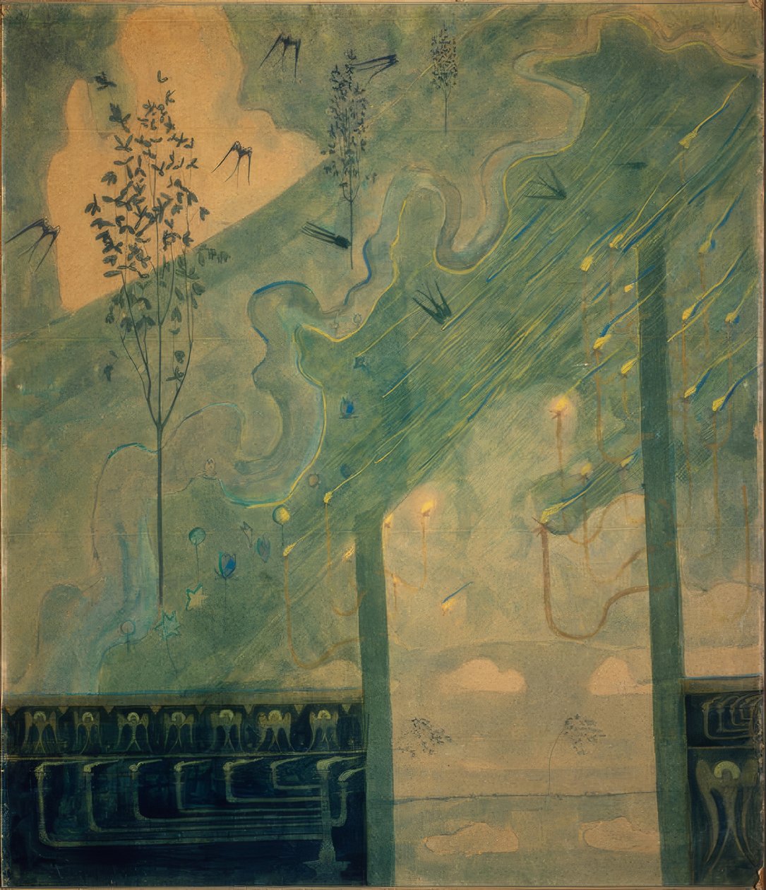 Scherzo (Sonate II) von Mikalojus Ciurlionis