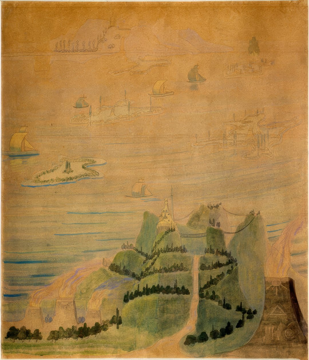 Allegro (Sonate IV) von Mikalojus Konstantinas Čiurlionis