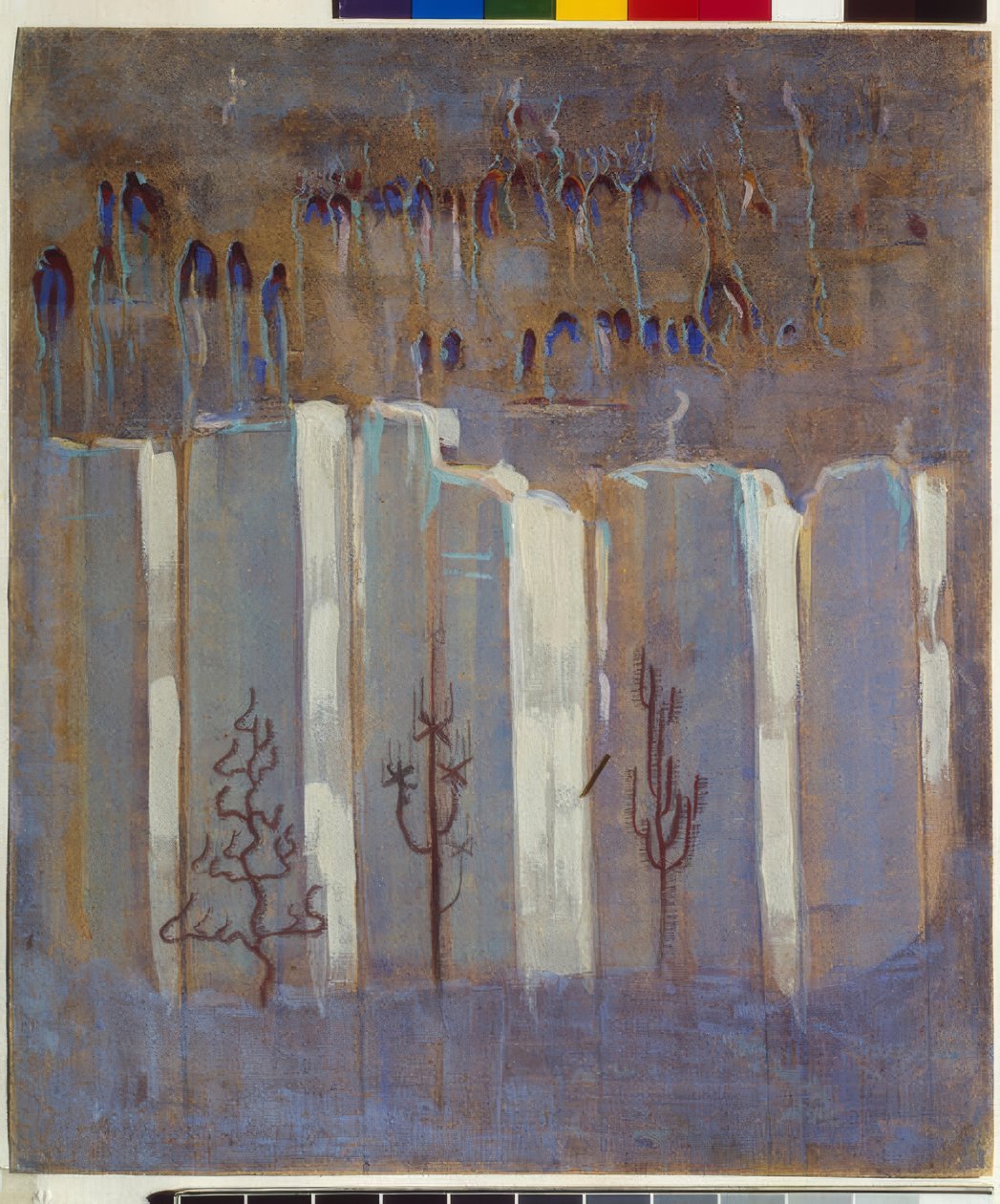 Winter (III) von Mikalojus Konstantinas Čiurlionis