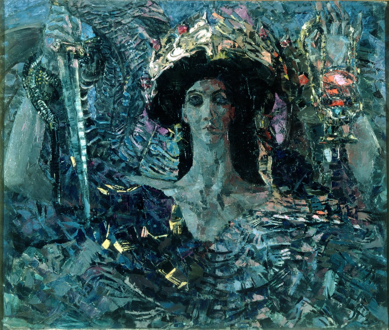 Sechsflügeliger Seraph, 1904 von Mikhail Aleksandrovich Vrubel