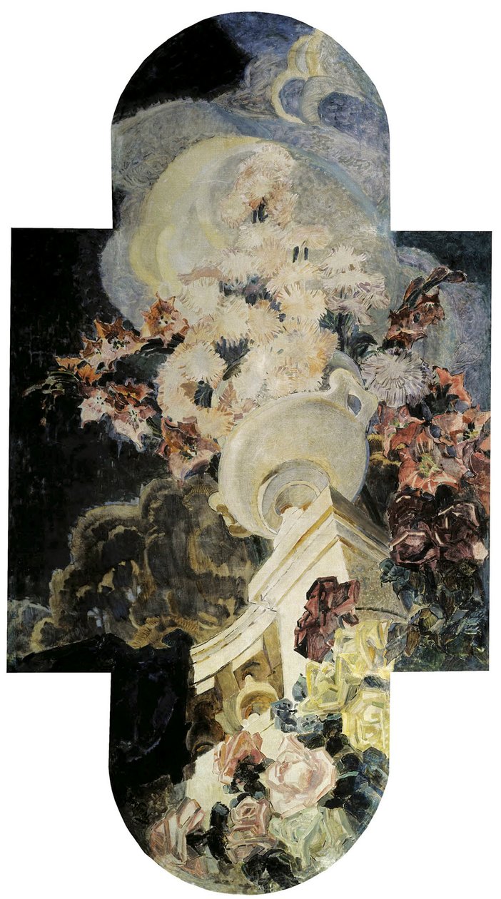 Chrysanthemen, 1894 von Mikhail Aleksandrovich Vrubel