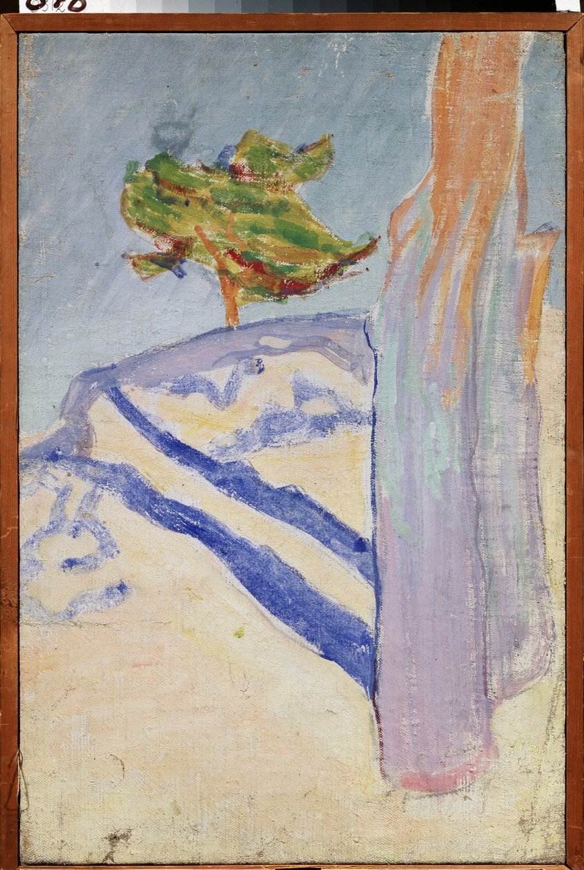 Zwei Bäume von Mikhail Vasilievich Matyushin