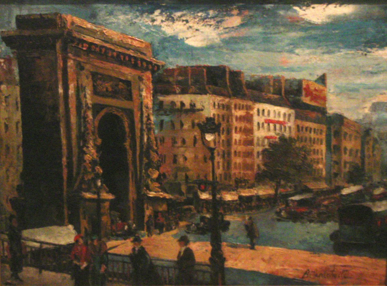 Pariser Landschaft, Porte Saint-Denis von Mikheil Bilanishvili