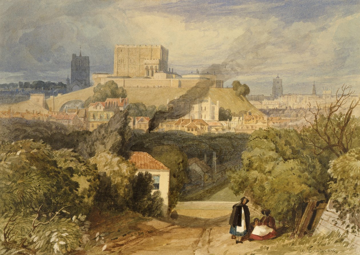 Nr. 1188 Norwich von Osten, ca. 1828 von Miles Edmund Cotman