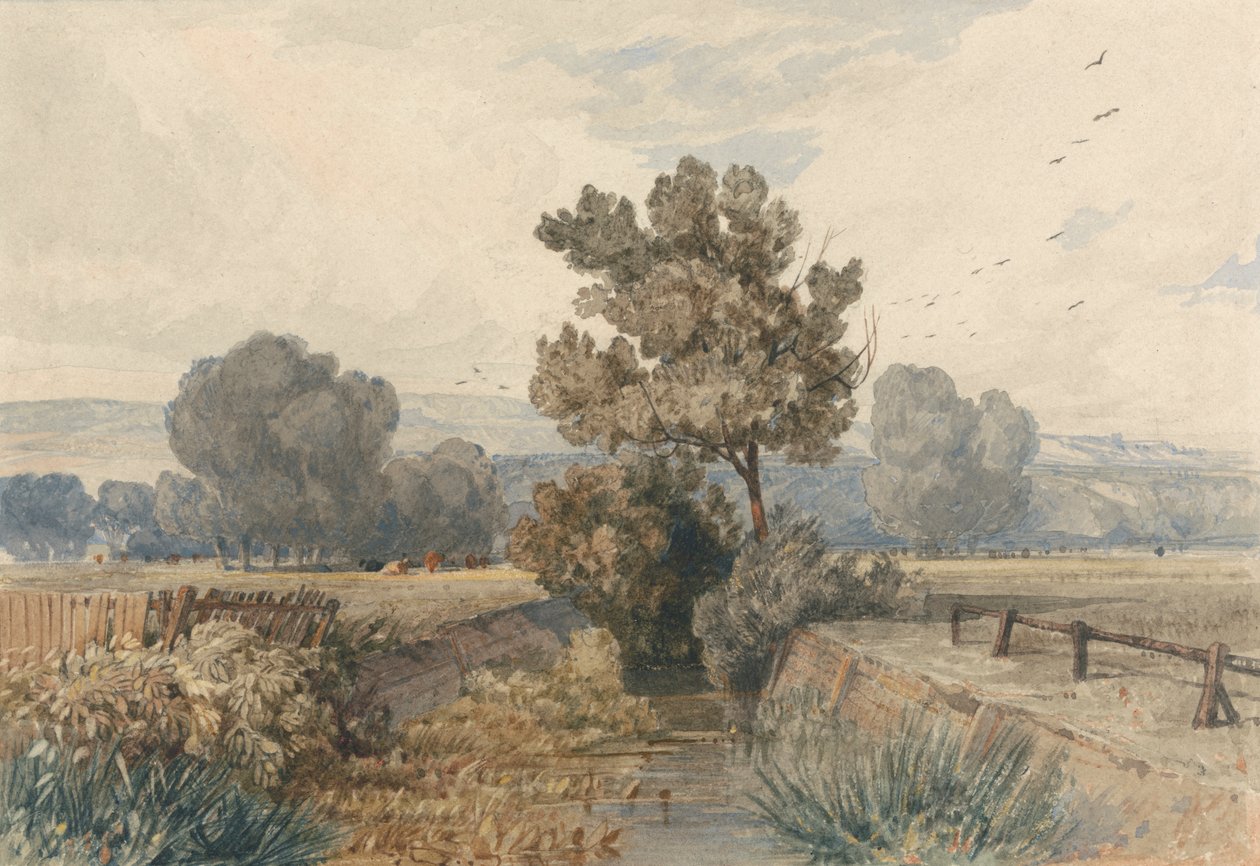 Szene in Elmham, Norfolk von Miles Edmund Cotman