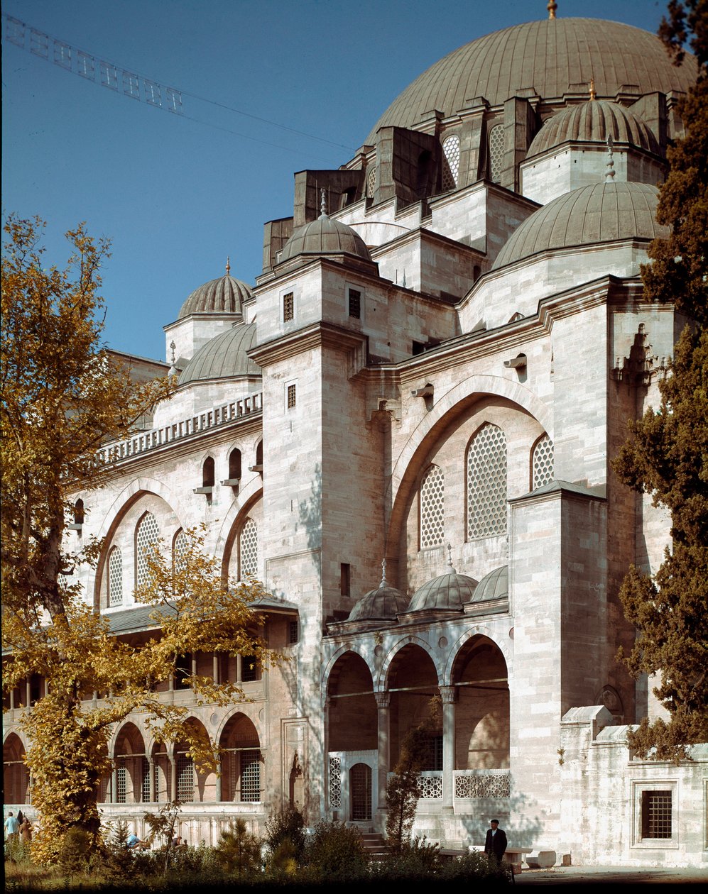Blick auf die Süleymaniye-Moschee (1550-1557) von Mimar Sinan