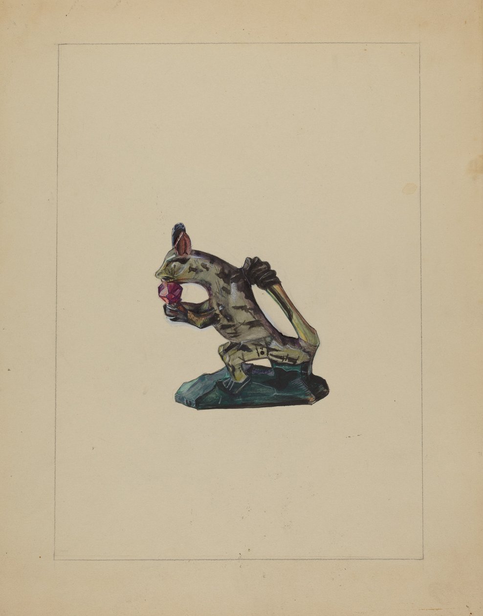 Deutsche Figurine von Mina Lowry