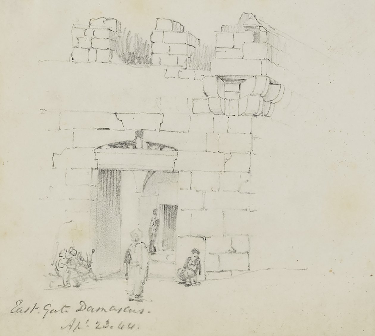 Osttor, Damaskus von Miner Kilbourne Kellogg