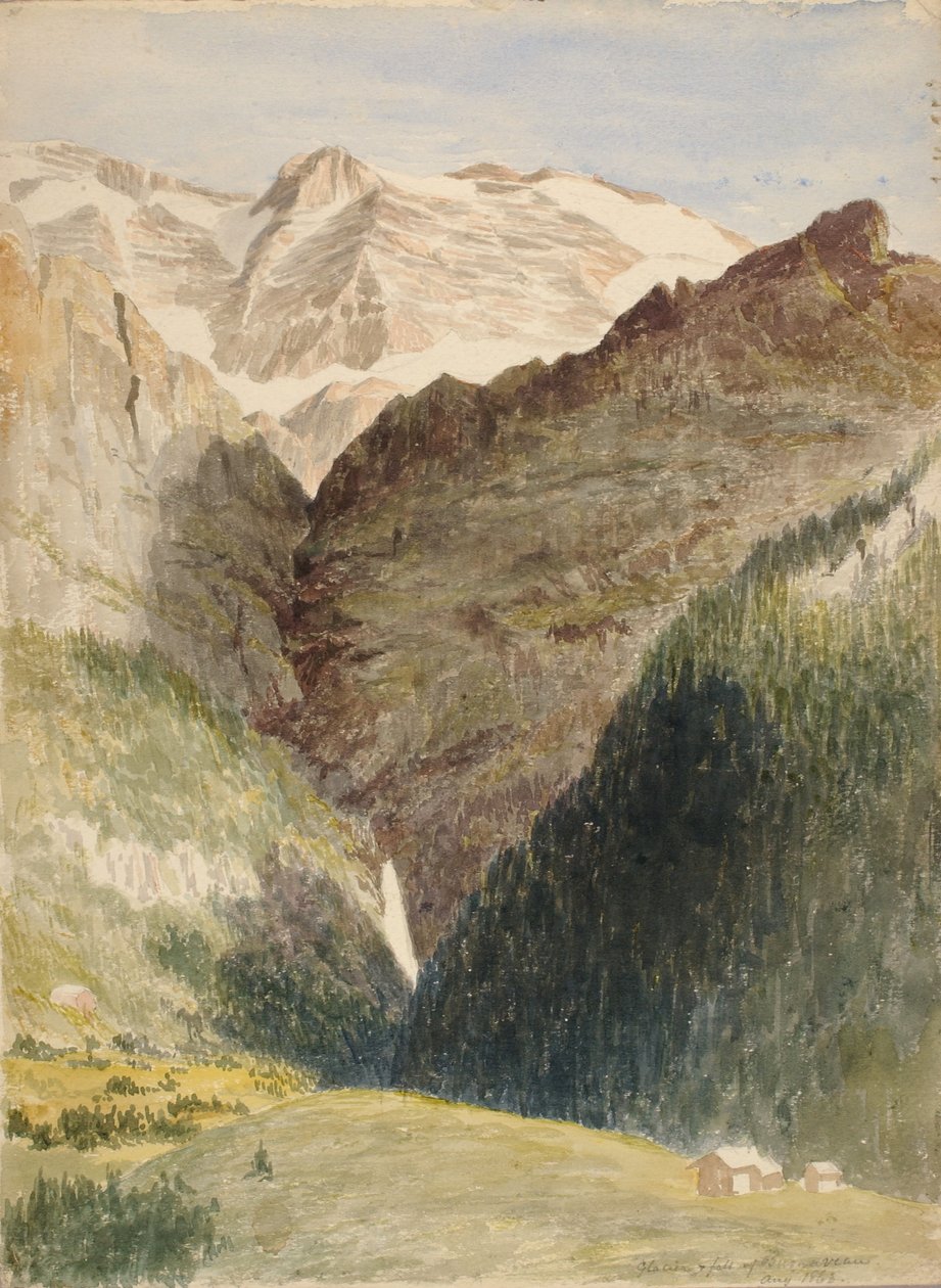 Gletscher und Wasserfälle von Miner Kilbourne Kellogg
