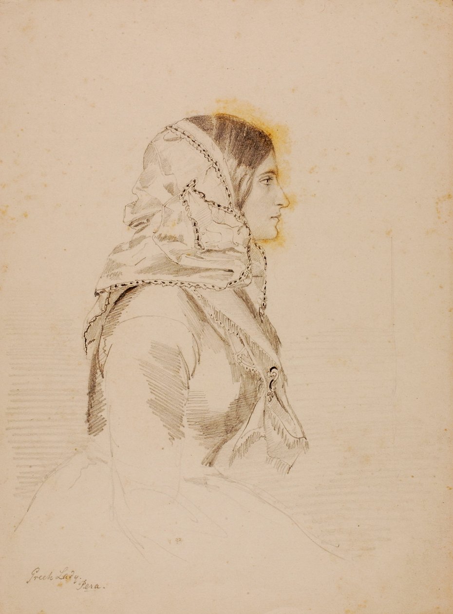 Griechische Dame, Pera von Miner Kilbourne Kellogg