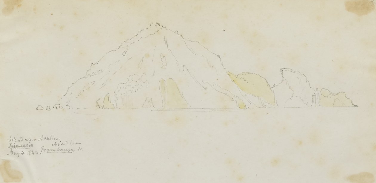 Insel in der Nähe von Adalia von Miner Kilbourne Kellogg