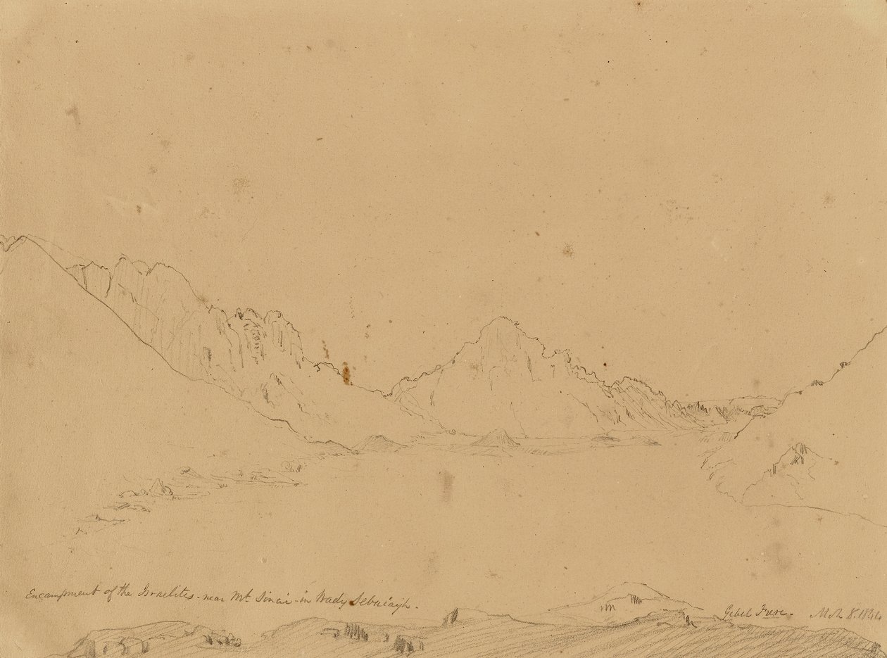 Berg Sinai von Miner Kilbourne Kellogg