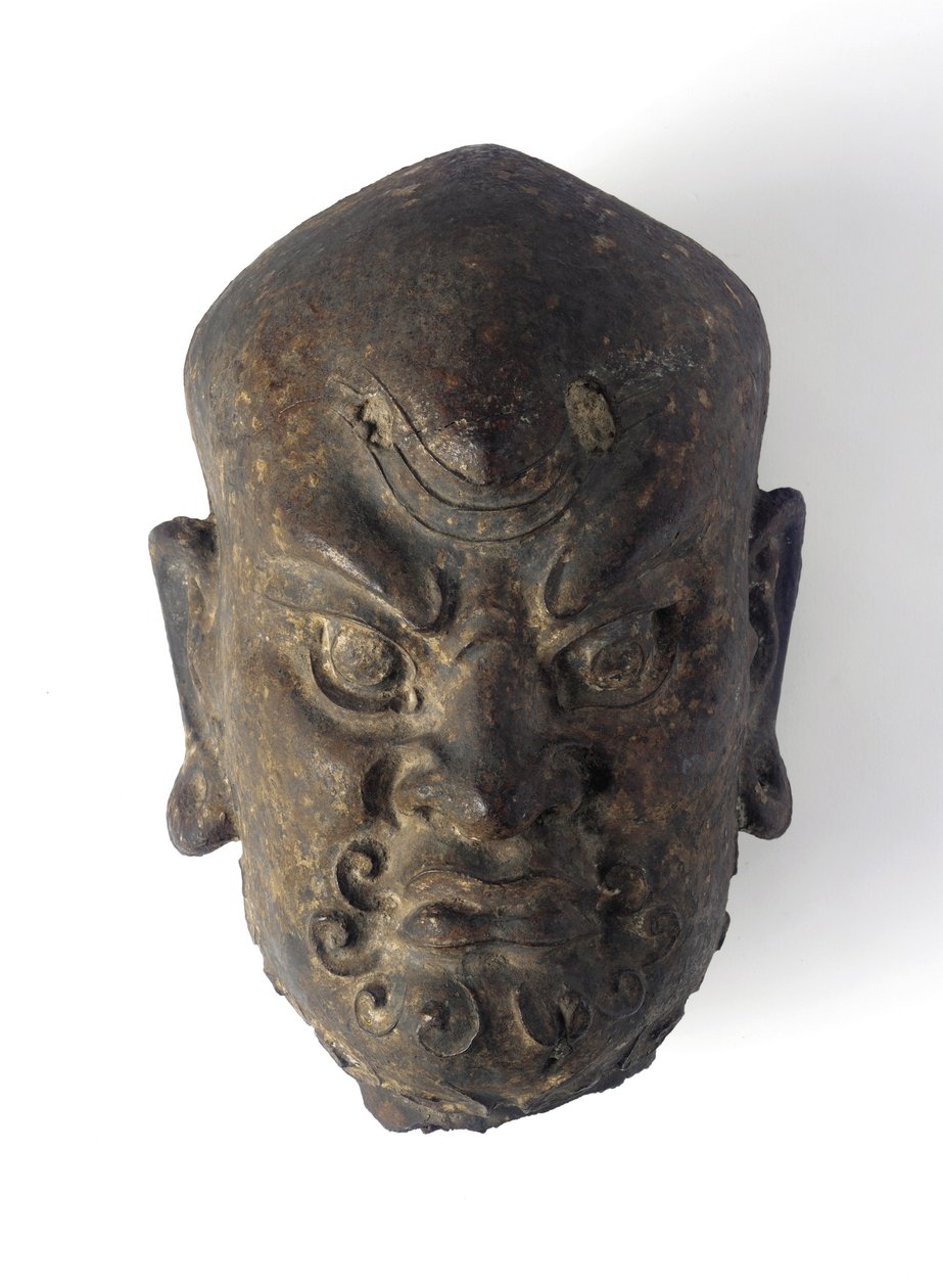 Kopf einer Gottheit von Ming Dynasty Chinese School