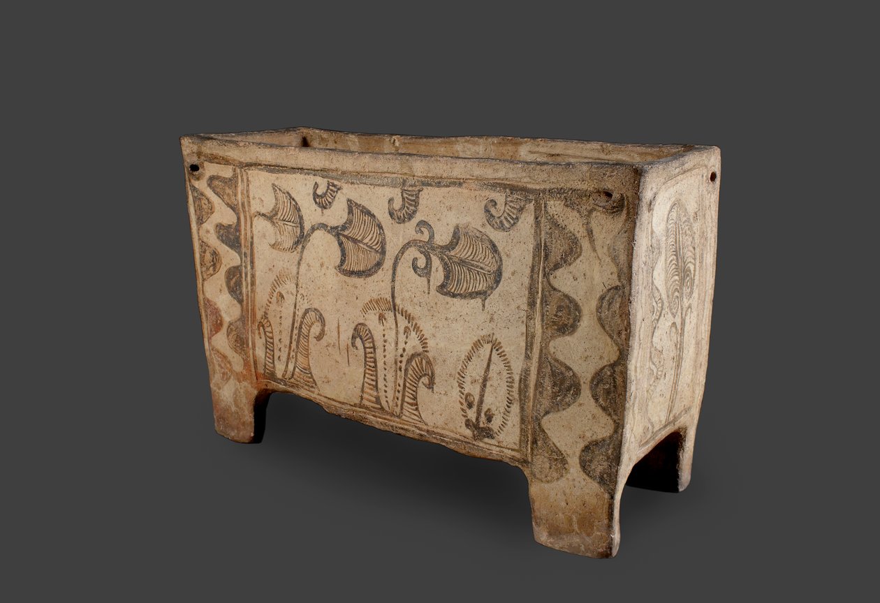 Bemalter Sarg, Knossos, Kreta, ca. 1500 v. Chr. von Minoan