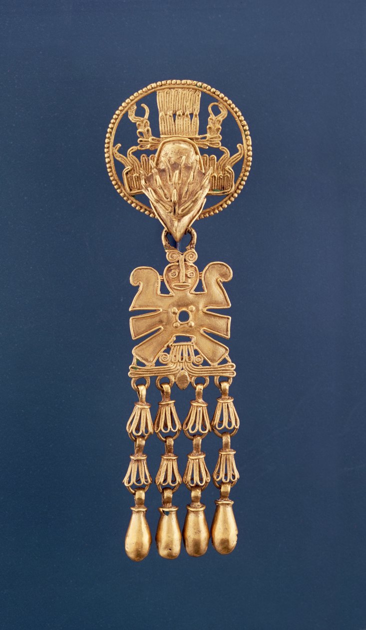Stilisierte Figur von Mixtec