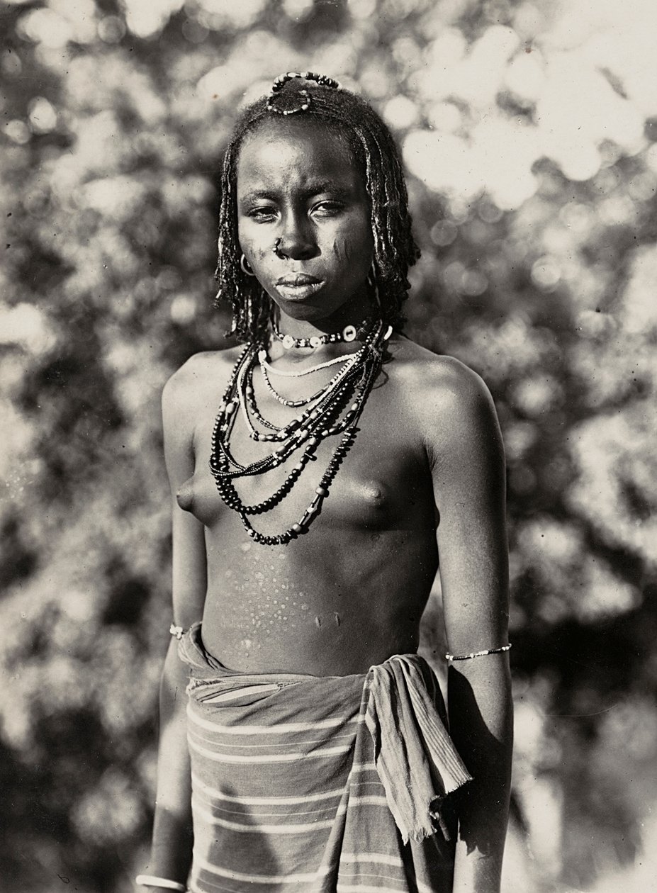 Ein Baria-Mädchen, 09.05.1936 von Modestino Baldinetti