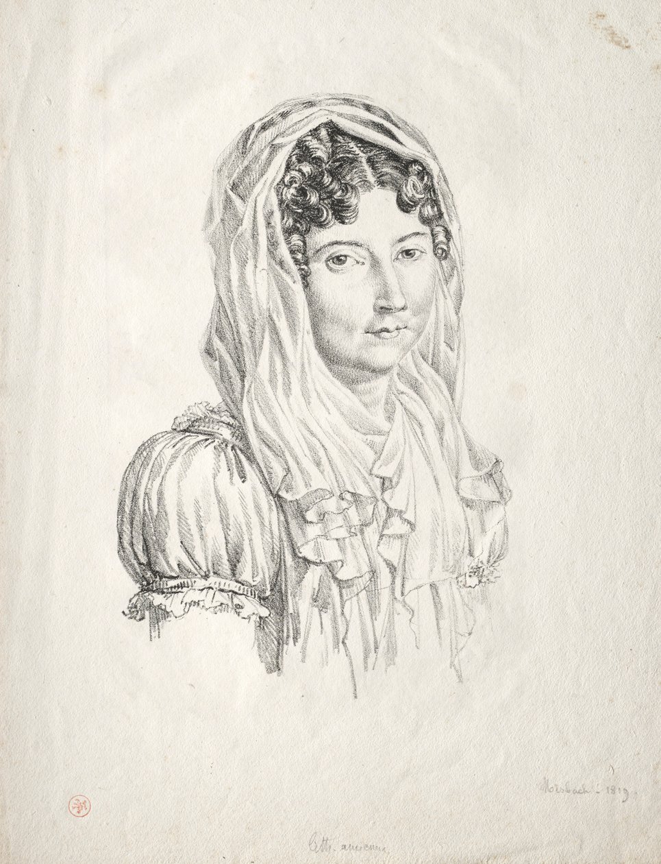 Porträt einer Frau von Moisbach