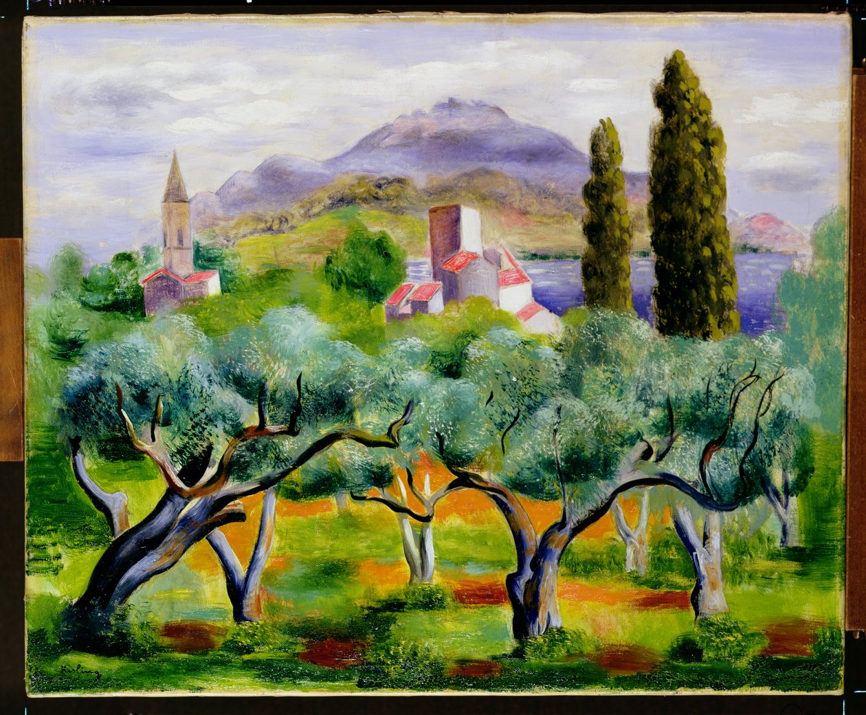 Landschaft, um 1920 von Moise Kisling