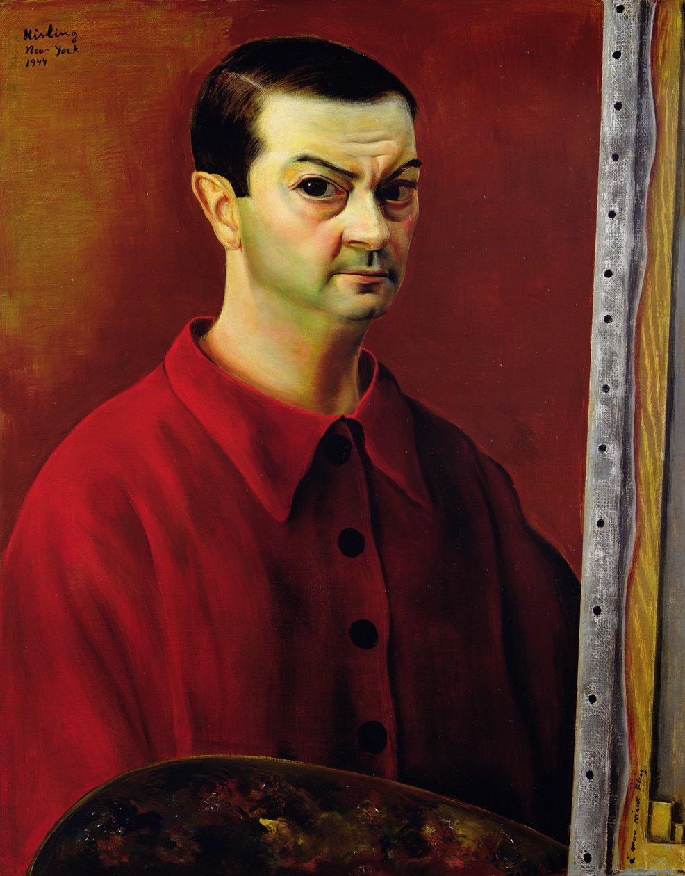 Selbstporträt von Moise Kisling