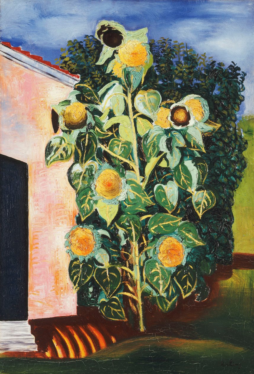 Sonnenblumen von Moise Kisling