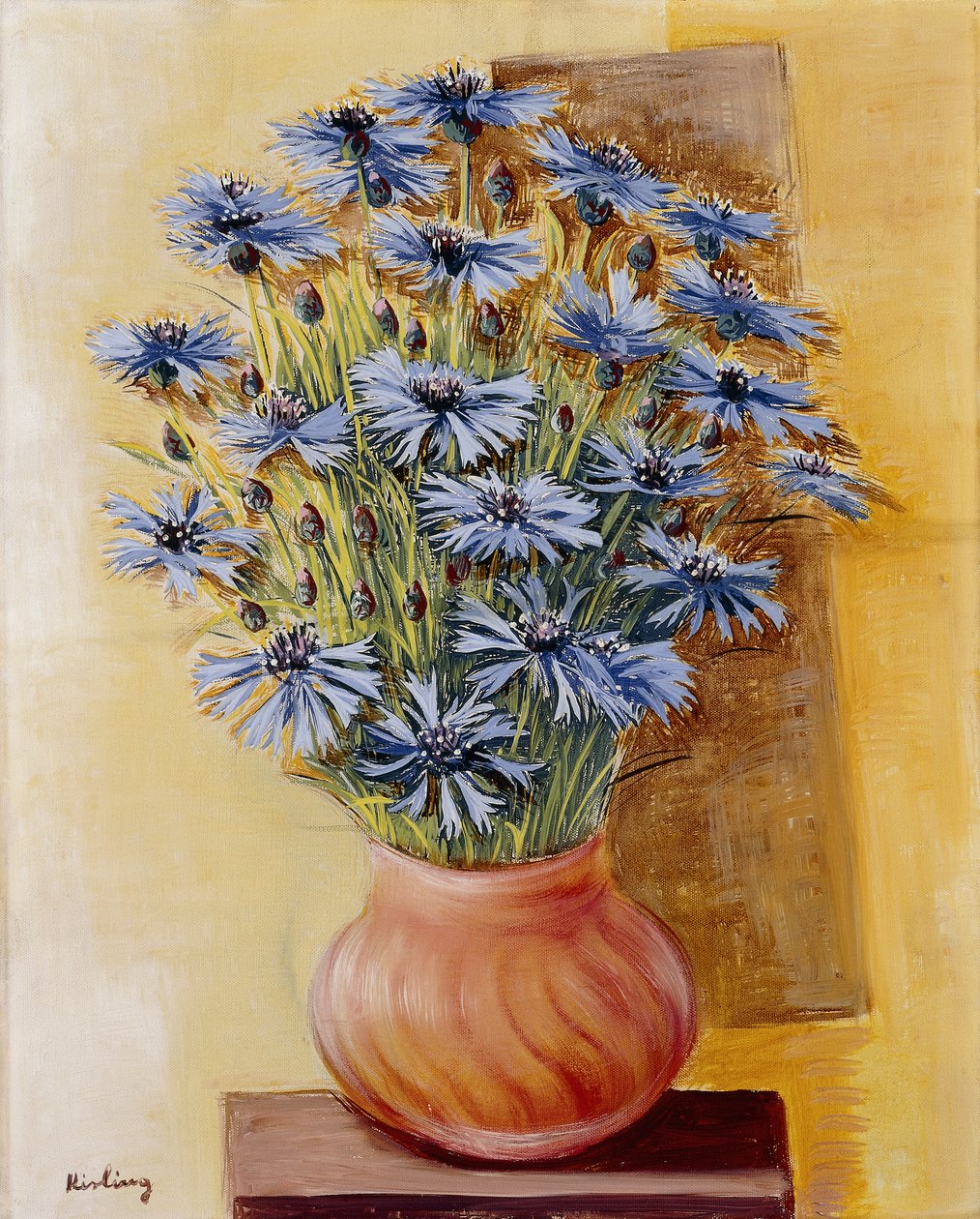 Blumenvase von Moise Kisling