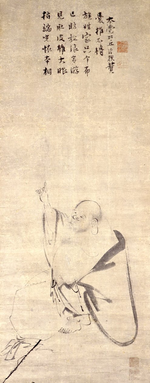 Hotei (Budai) von Mokuan Reien