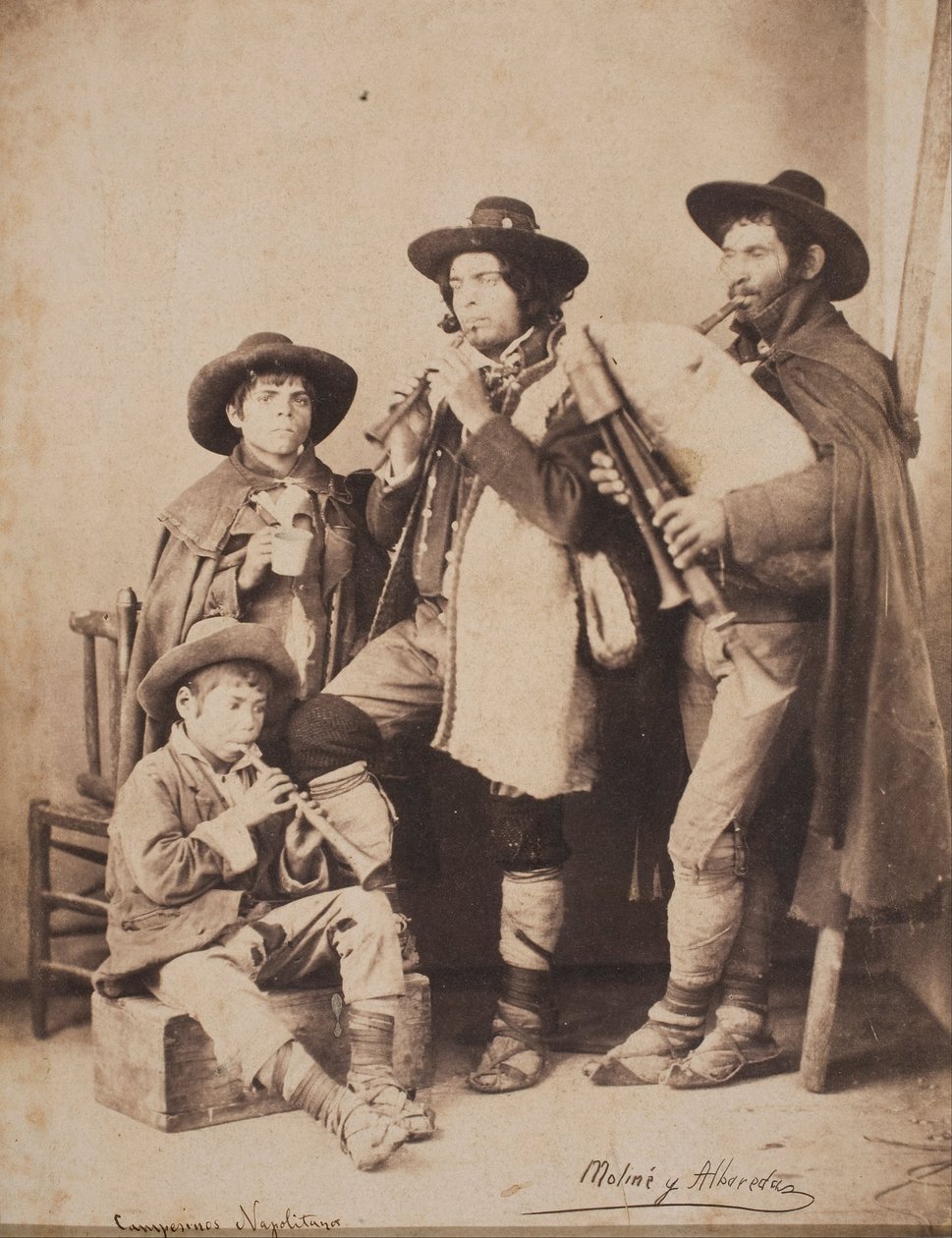 Neapolitanische Bauern von Moliné y Albareda