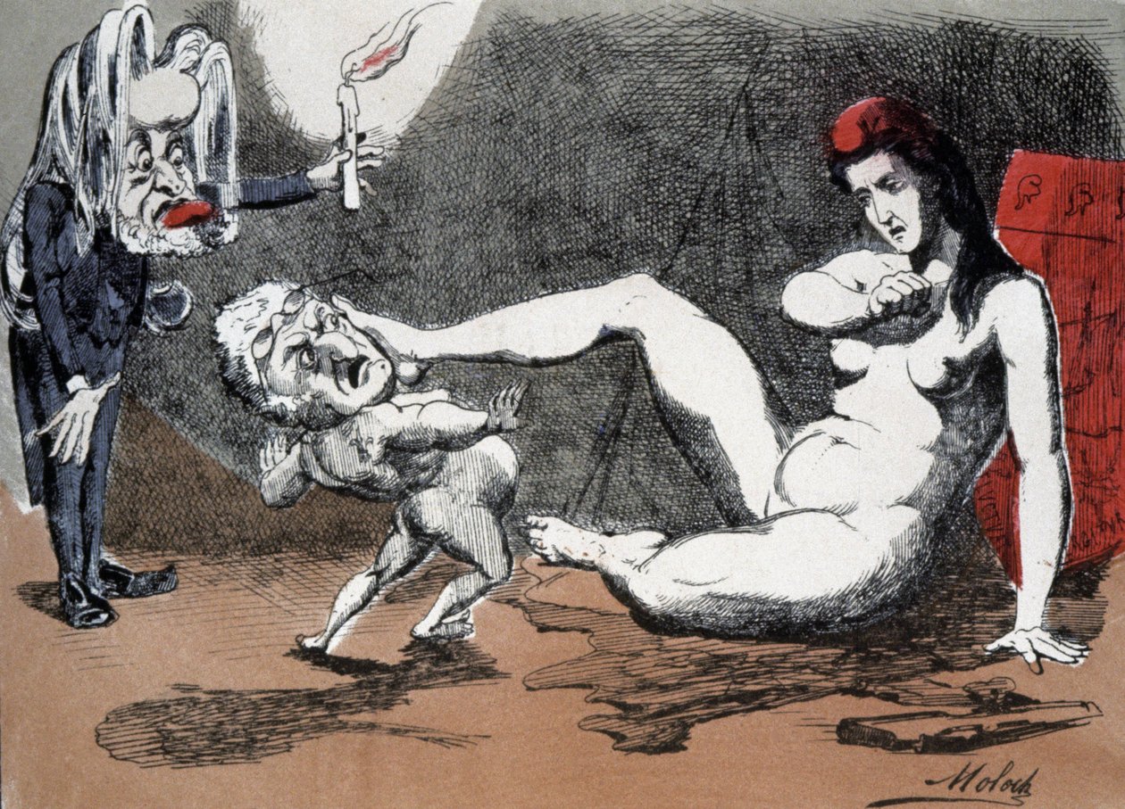 Thiers und Marianne von Moloch (1849 1909)
