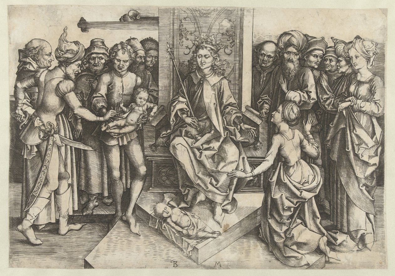 Urteil Salomos von Monogrammist BM