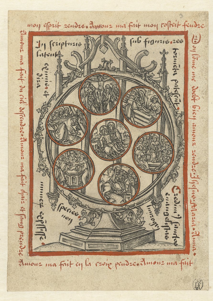 Die sieben Schmerzen Mariens von Monogrammist S
