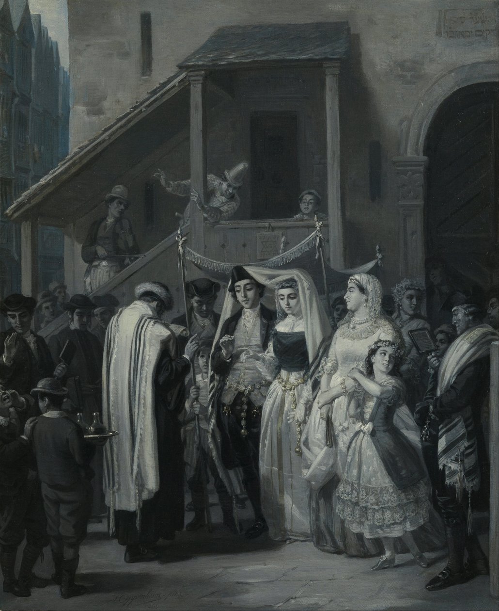 Die Trauung von Moritz Daniel Oppenheim