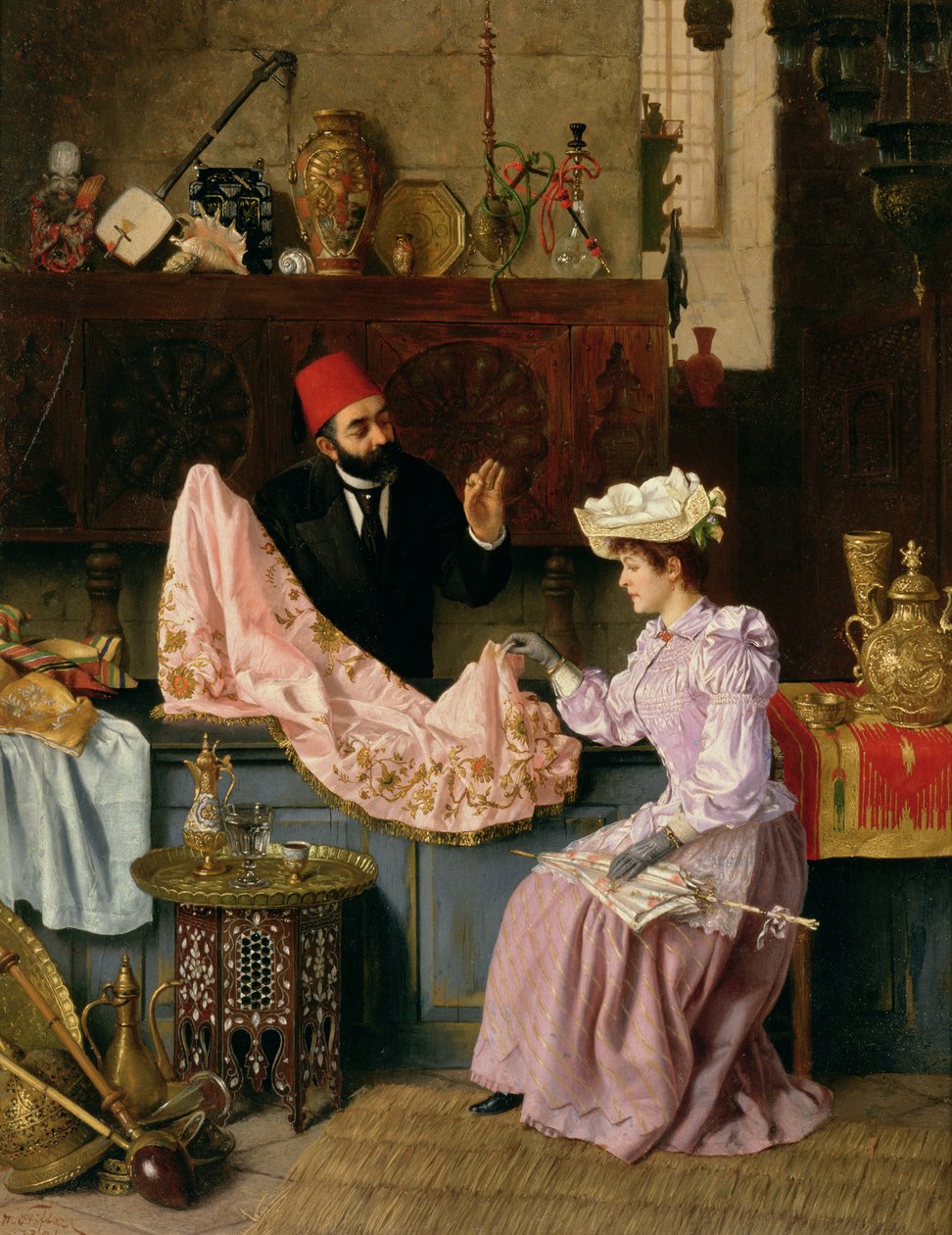 Im Souk, 1891 von Moritz Stifter