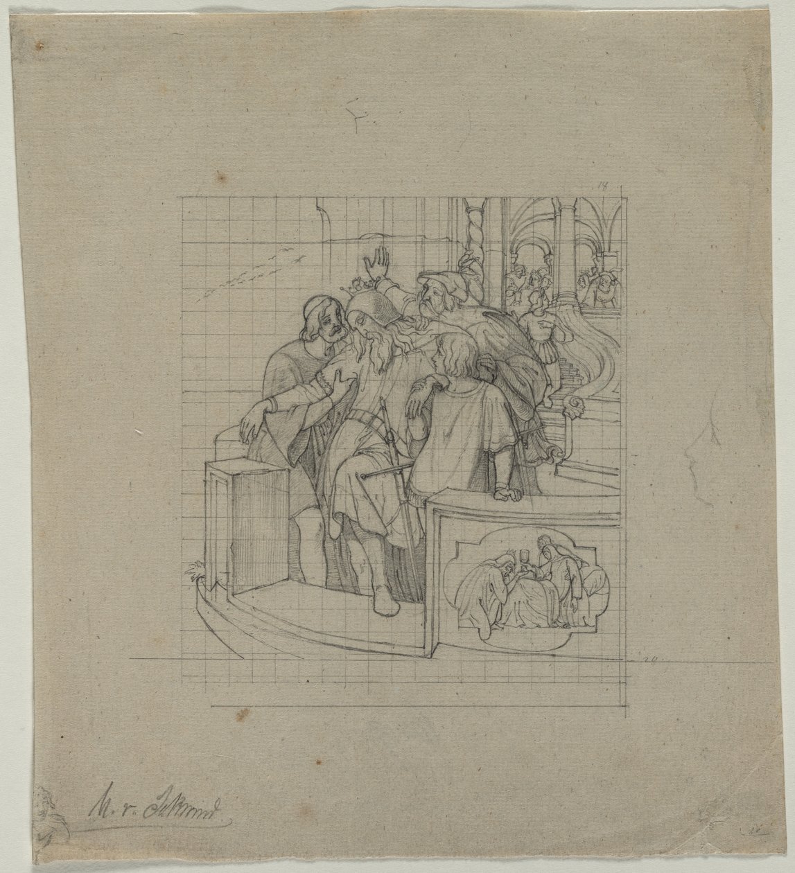 Der König von Thule von Moritz Ludwig von Schwind
