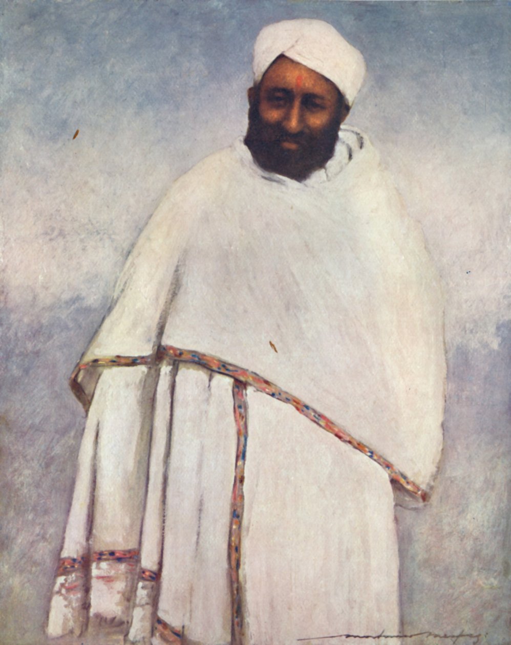 Ein Kaschmirischer Pandit, 1903 von Mortimer L Menpes