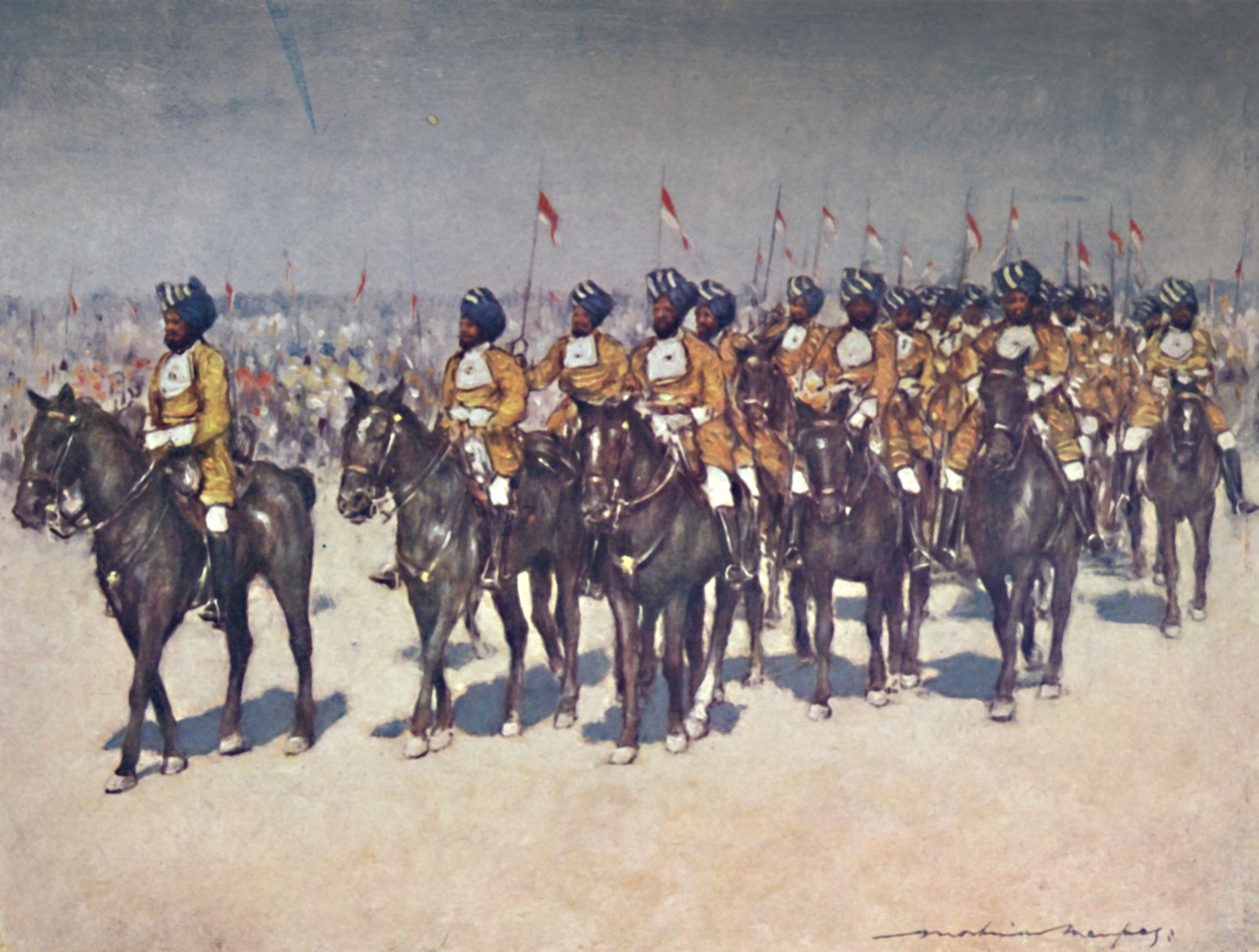 Bombay-Diener, 1903 von Mortimer L Menpes