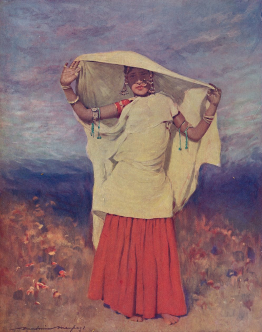 Später Nachmittag, 1903 von Mortimer L Menpes