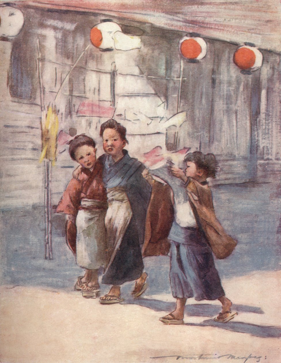 Nachrichten, ca. 1887 von Mortimer L Menpes