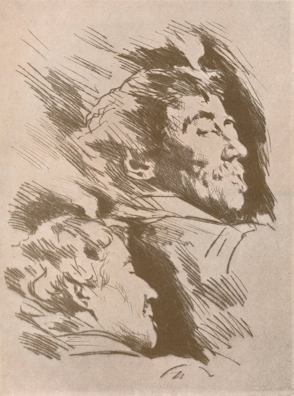 Porträtstudien, ca. 1880, 1904 von Mortimer L Menpes