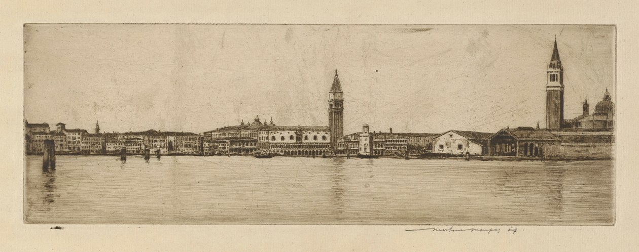 Panorama von St. Mark von Mortimer Menpes