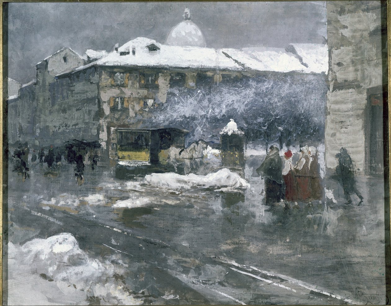 Altes Mailand von Mose Bianchi