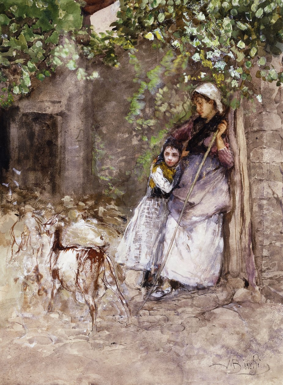Am Hoftor von Mose Bianchi