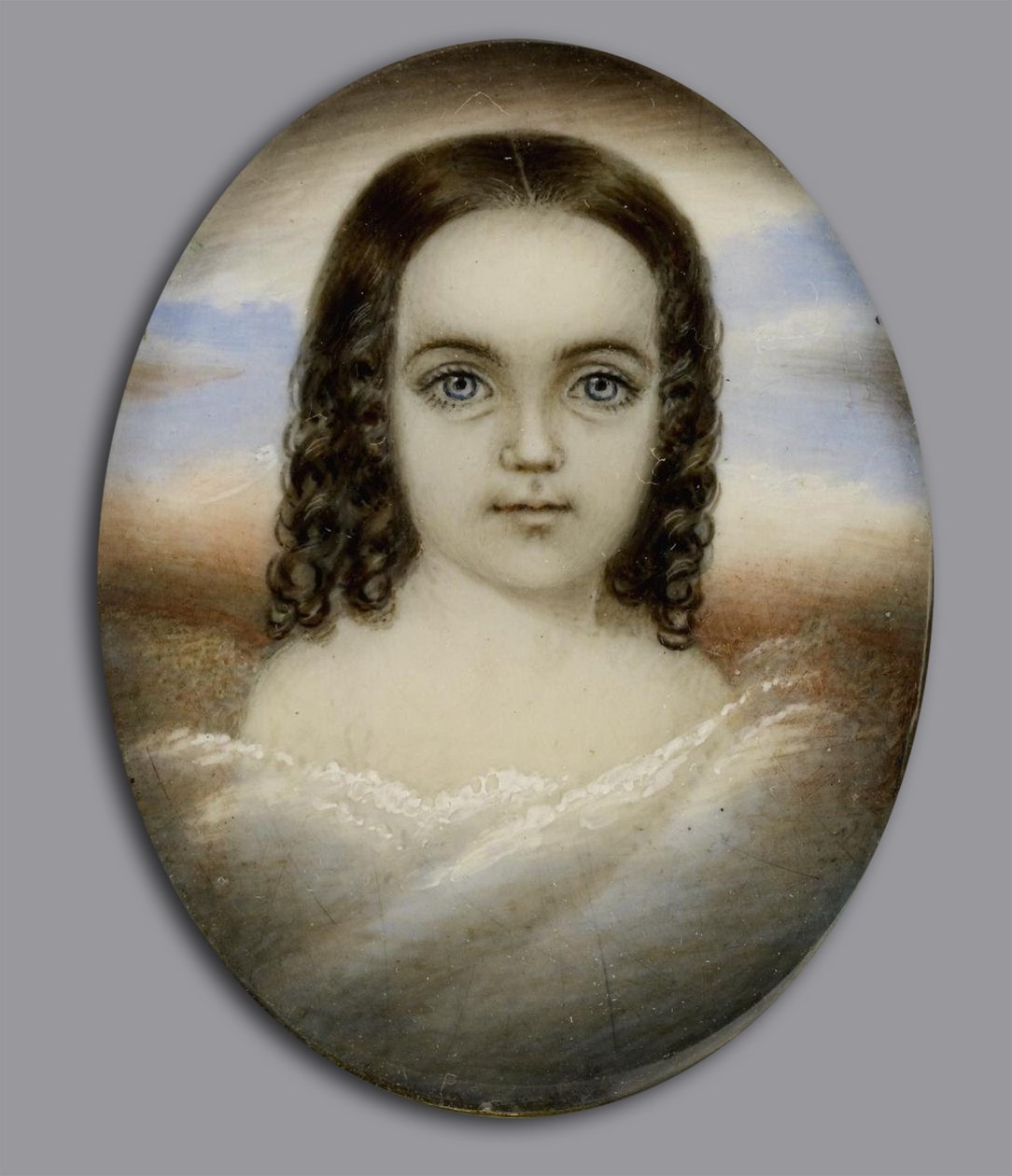 Porträt eines Mädchens von Moses B. Russell