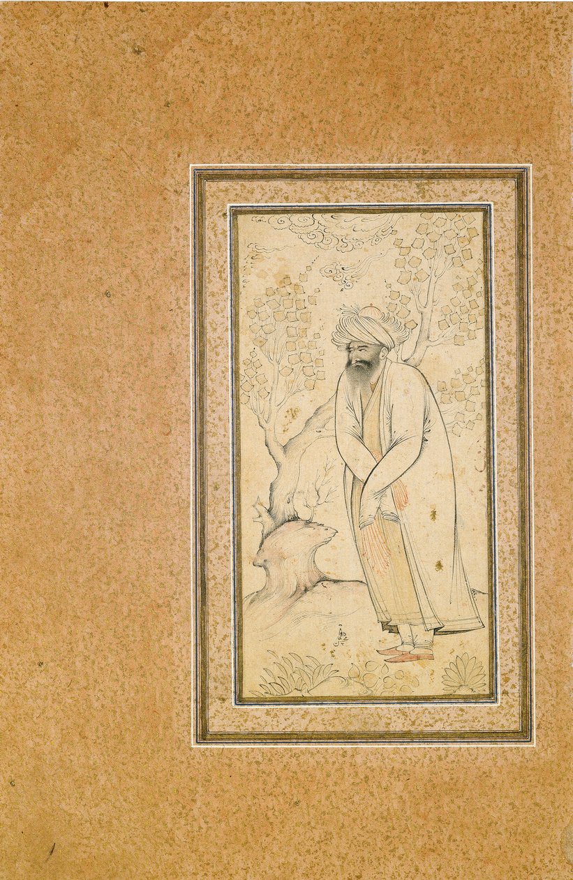 Ein stehender Derwisch von Muhammad Muhsin