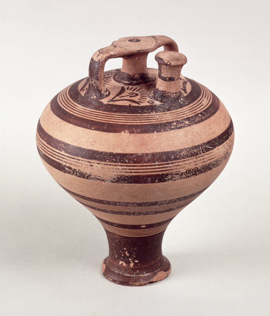 Steigbügelkrug, ca. 1500-1200 v. Chr. von Mycenaean