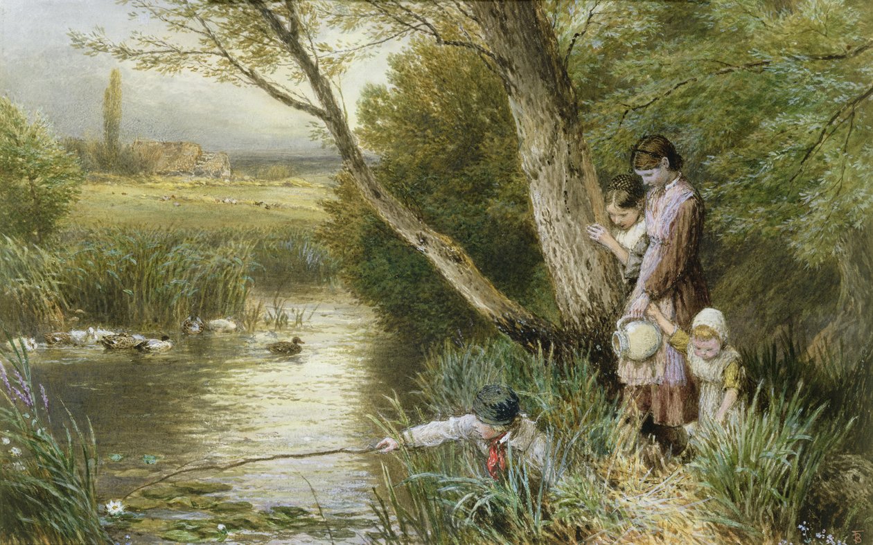Am Bach von Myles Birket Foster
