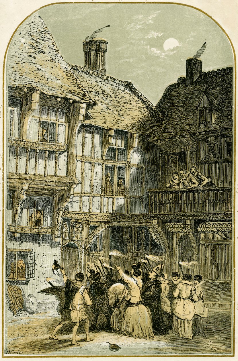 Mummerspiel/Mumming von Myles Birket Foster