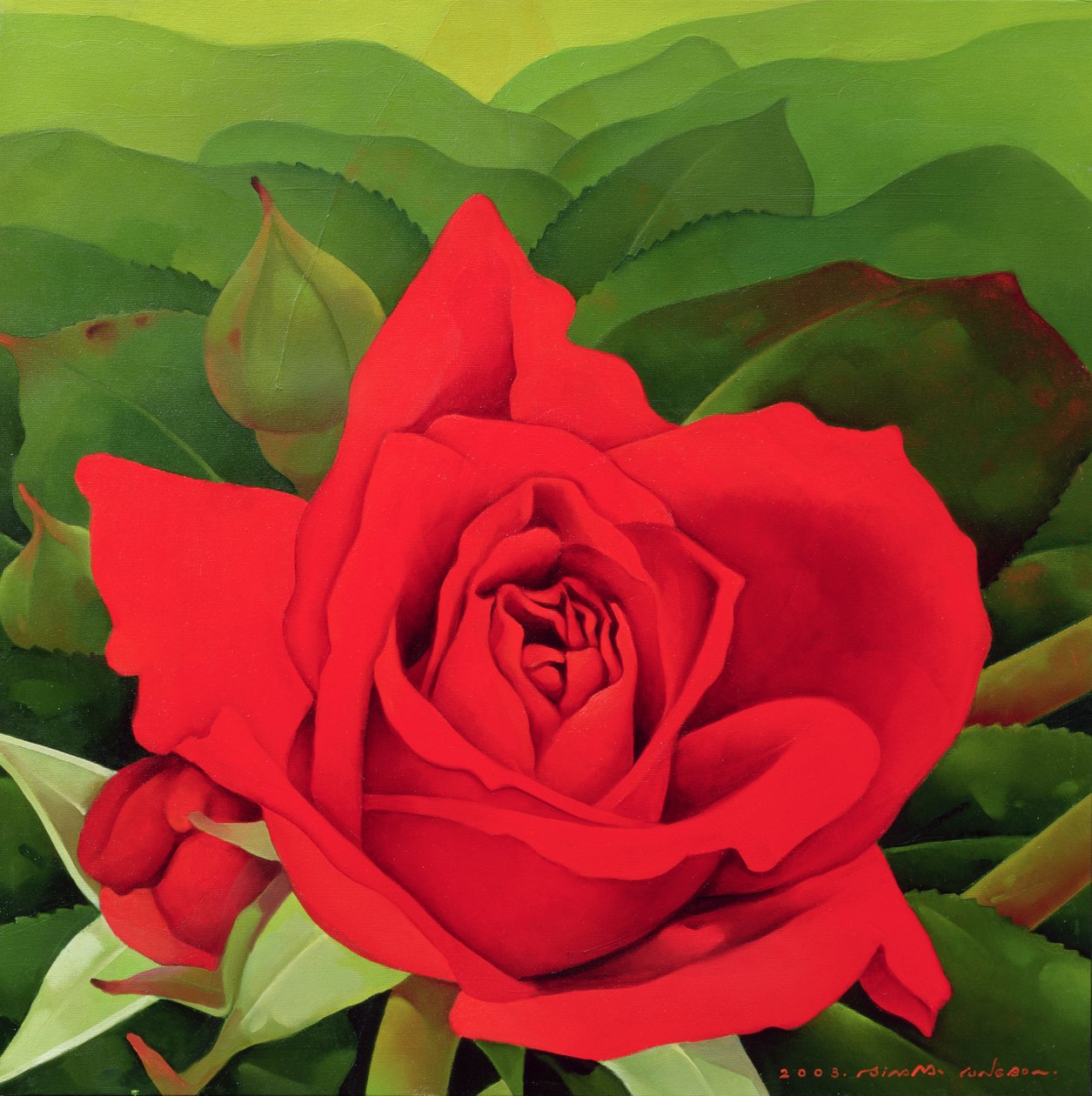 Die Rose, 2003 von Myung Bo Sim