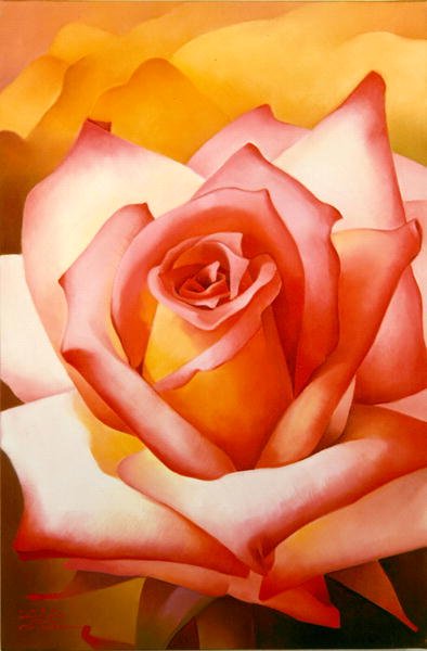 Die Rose von Myung Bo Sim